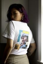 Organic White Printed T-shirt