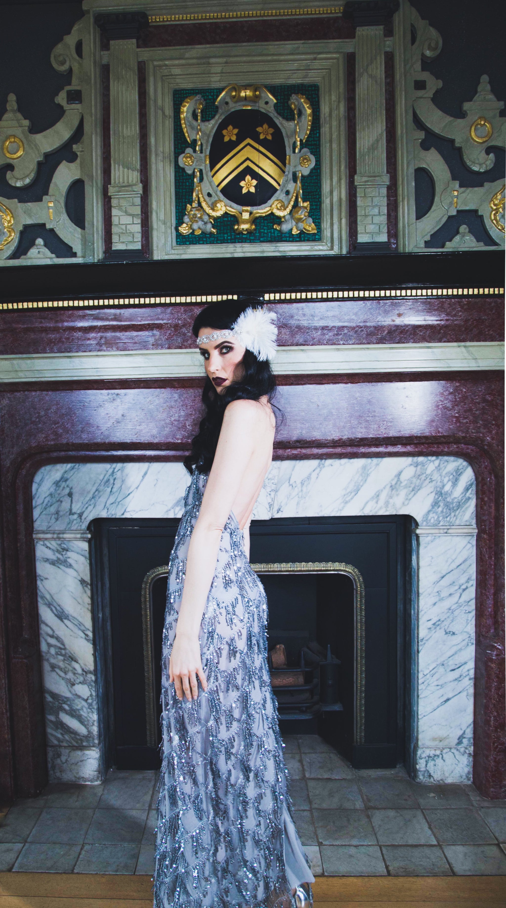 Sequin Tassel Dress
