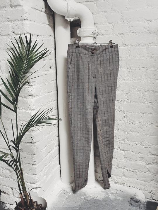 Check Skinny Trouser