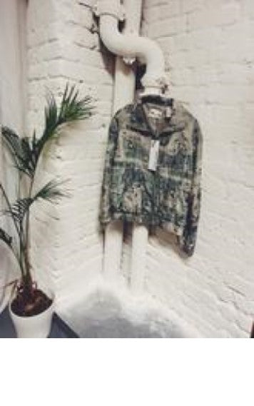 Upcycled Printed Jacket