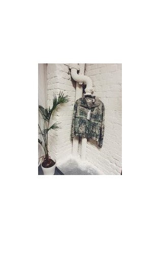 Upcycled Printed Jacket
