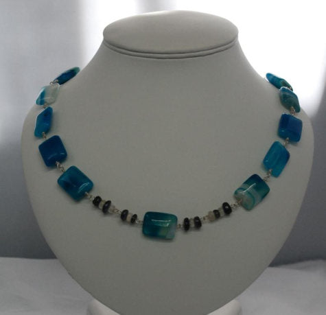 Swirly Agate Necklace