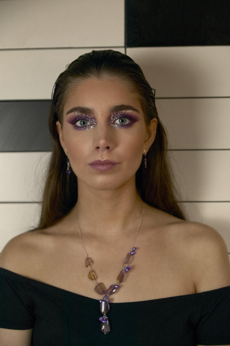 Pearl waterfall necklace