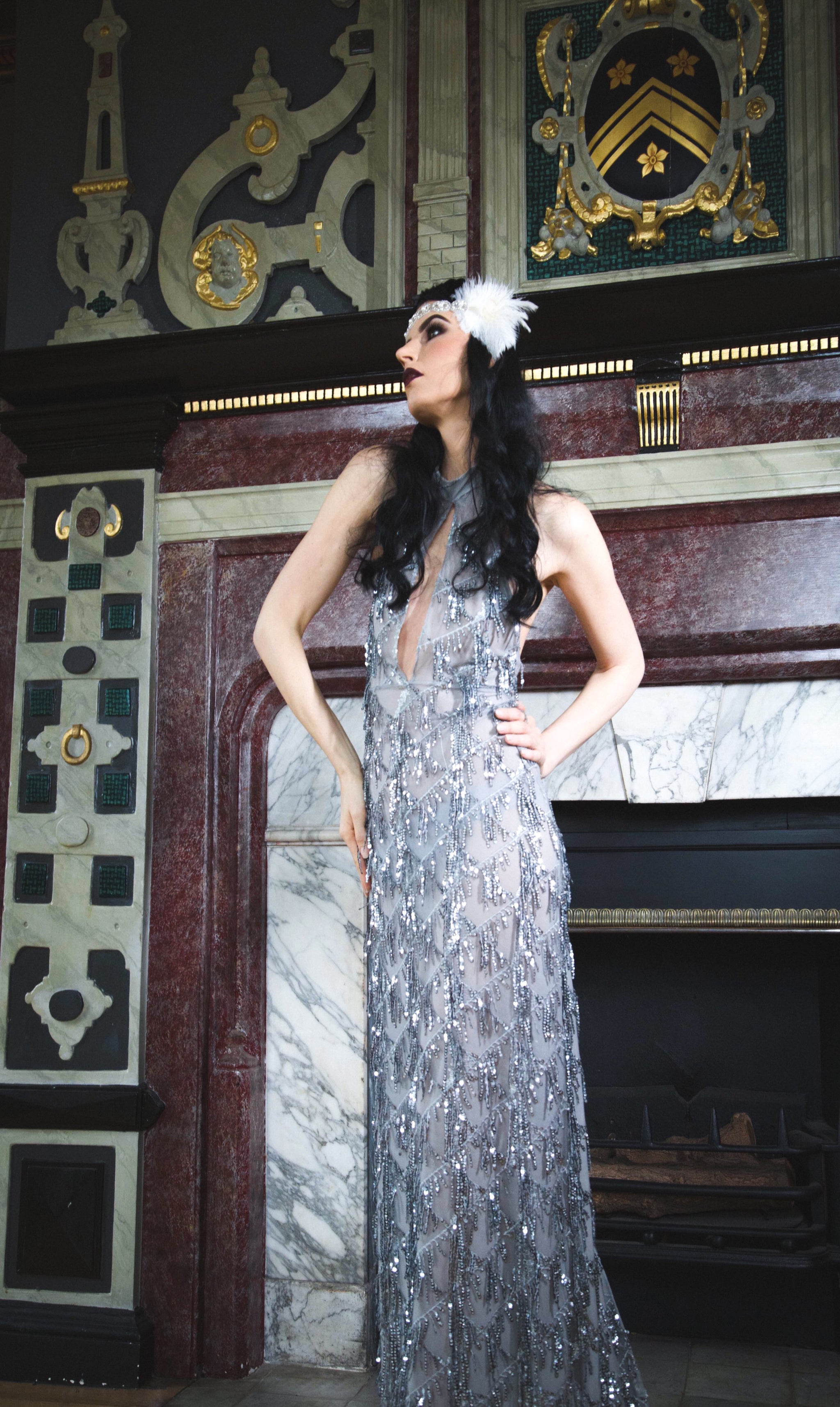 Sequin Tassel Dress