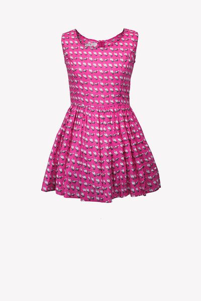 Cotton Barbie kittens skater dress