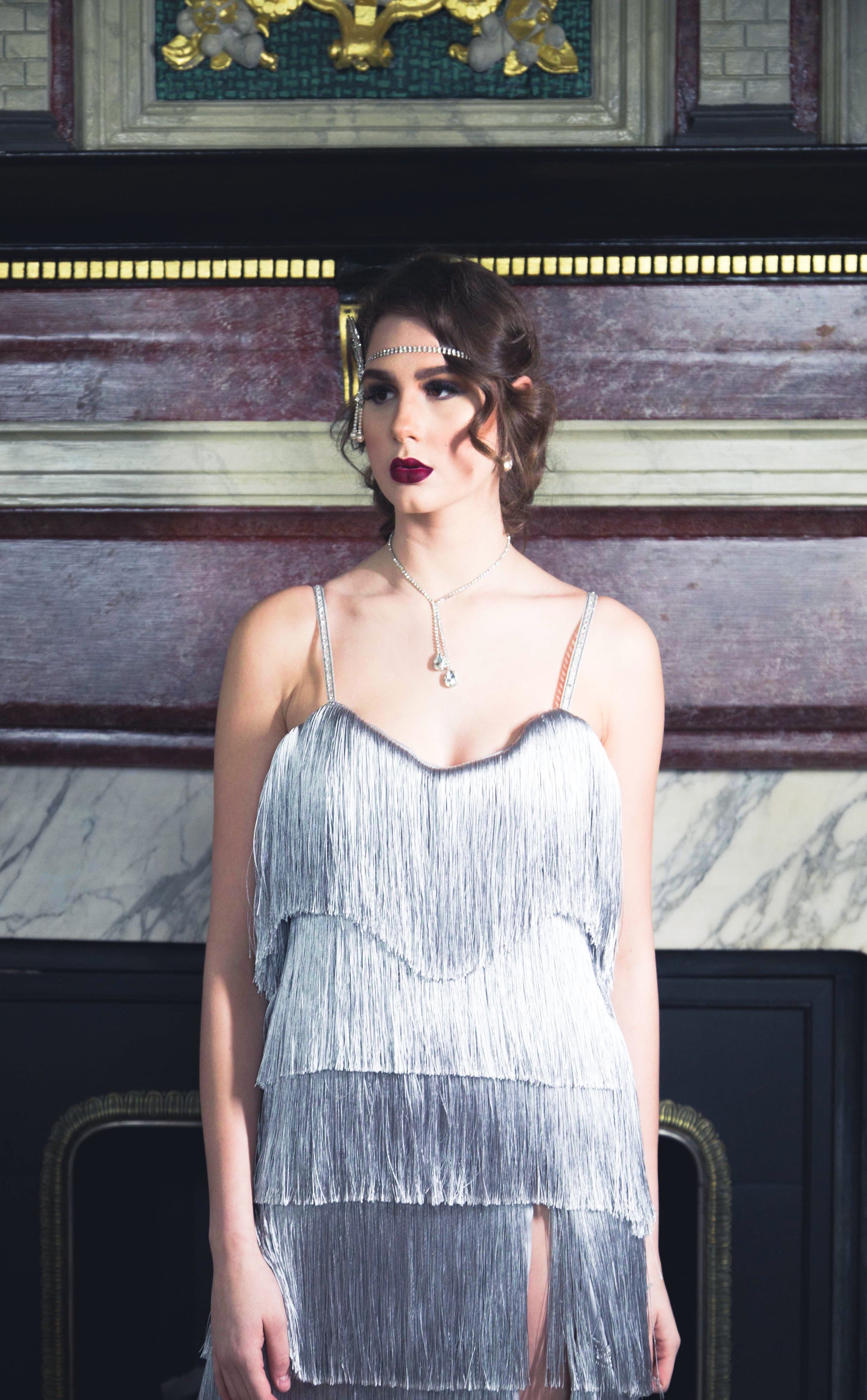Fringe Gown