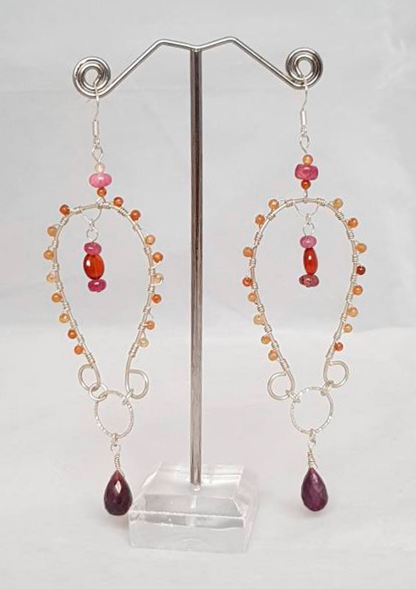Indian dream chandelier earrings