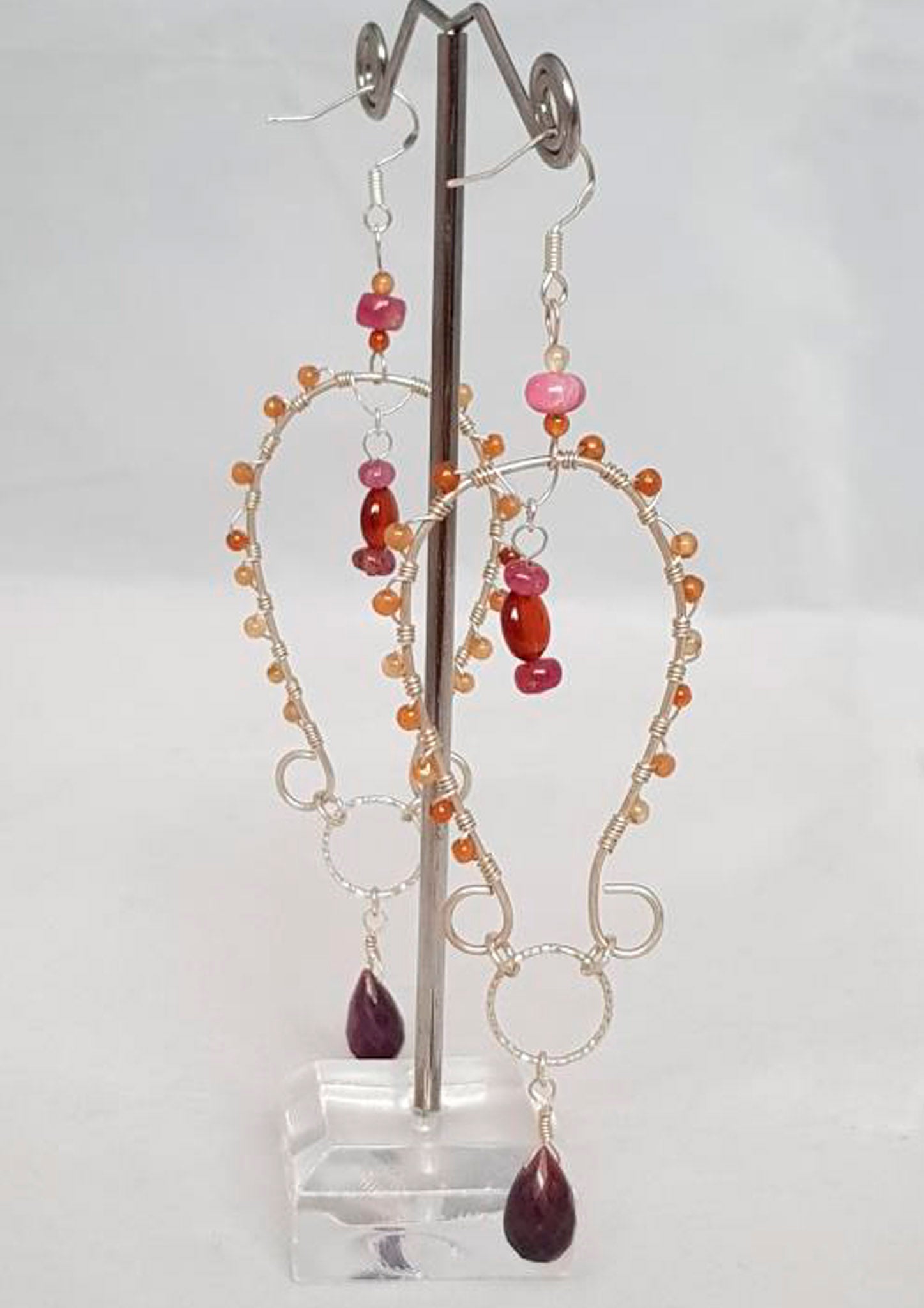 Indian dream chandelier earrings