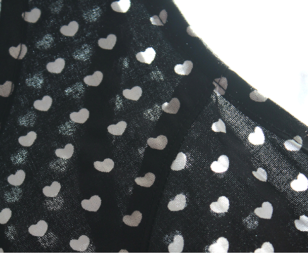 Cotton heart dress