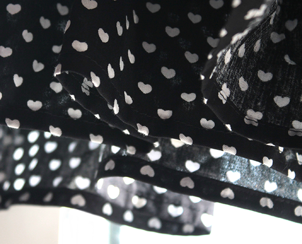 Cotton heart dress