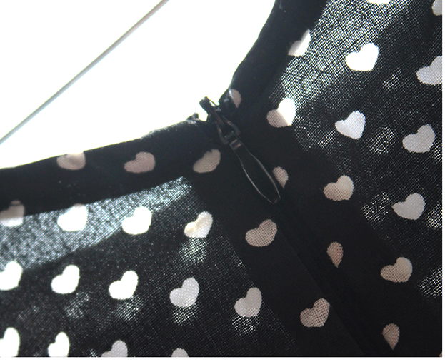 Cotton heart dress