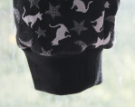 Cat and moon tapestry bomber jacket
