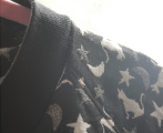 Cat and moon tapestry bomber jacket