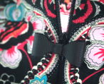 Printed pencil skirt