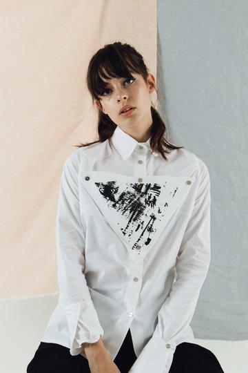 Organic Slim Fit Shirt, White